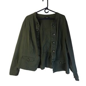 Womens torrid green jacket